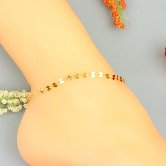 "Handmade Anklet – A Stylish Choice for Women, Thoughtful Gift Idea, EVCH1553 - Picture 3 of 10